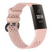 Fitbit Charge 3 Breathable Band in light pink