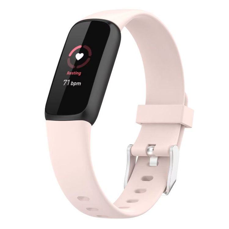 light pink Strap For Fitbit Luxe Silicone 