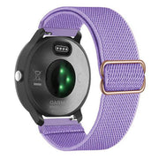 lilac pebble time round large nylon strap close
