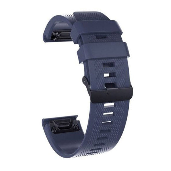 Garmin D2 Bravo Strap Silicone One Size Buckle in midnight blu