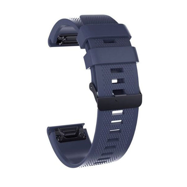 Band For Garmin Fenix 5X Textured in midnight blue