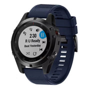 Band For Garmin Foretrex 601 Silicone in midnight blue