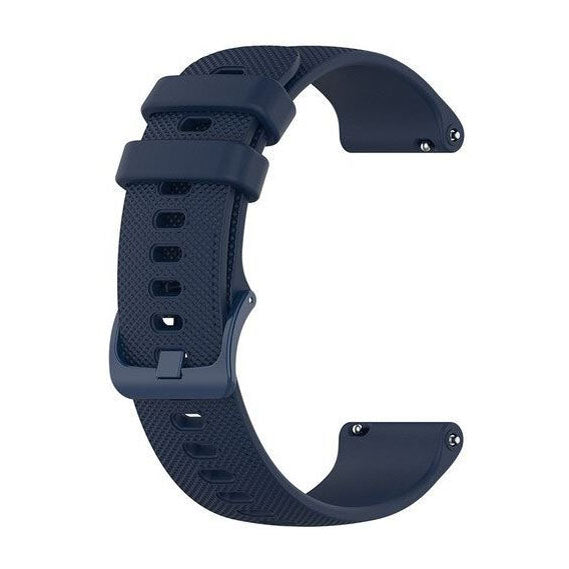 One Size Strap Silicone Venu 2S Buckle in midnight blue