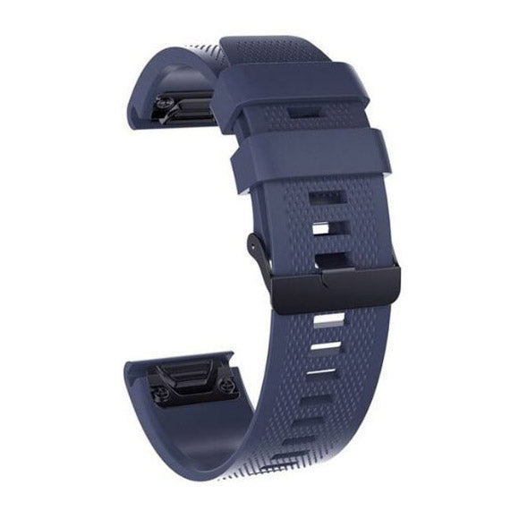 Strap For Garmin Instinct 2S Textured in midnight blue