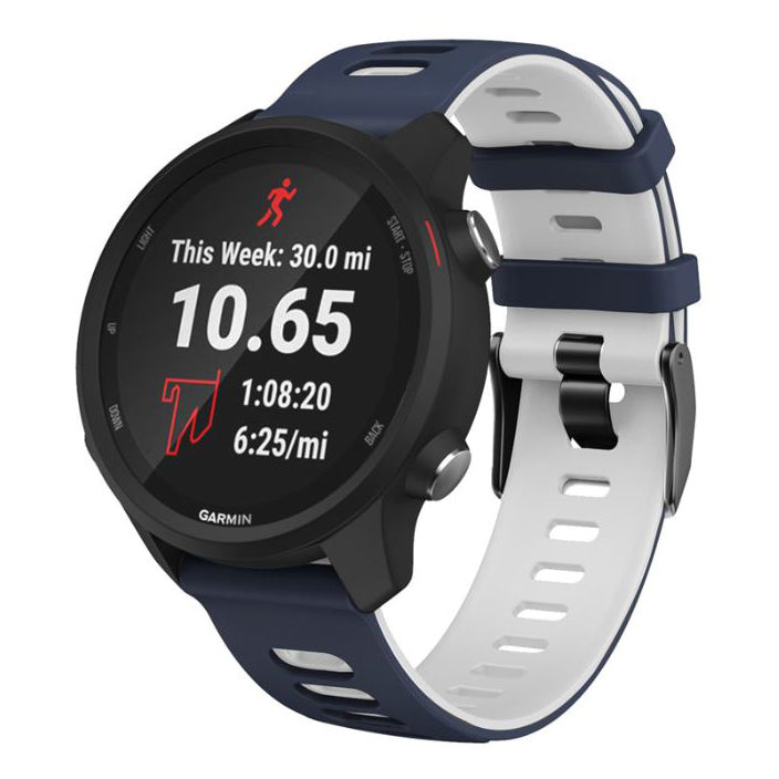 Garmin Forerunner 145 Watch Strap in midnight blue white