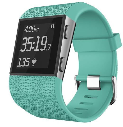 Large Small Strap Surge Silicone Buckle in mint green