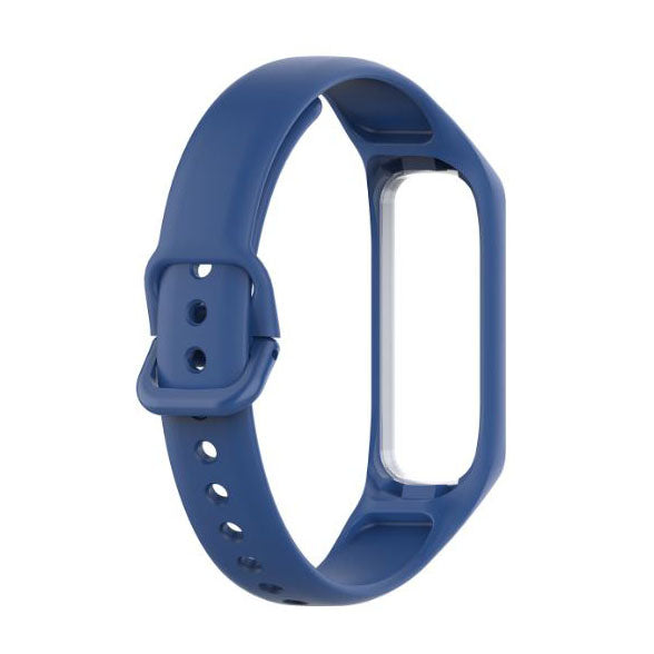 Strap For Samsung Galaxy Fit 2 Plain in navy blue