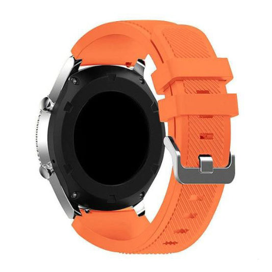 Coros Apex 46mm Strap Ireland Buckle Silicone in orange