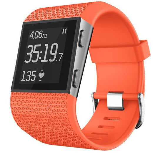 Large Small Strap Silicone Surge Buckle in orange