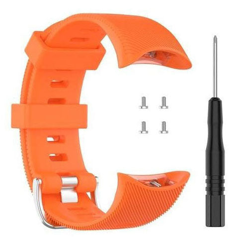 orange comfortable garmin forerunner 45 plus strap
