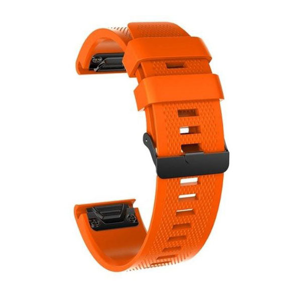 Wristband For Garmin Fenix 5X 26mm in orange