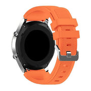 Buckle Strap Silicone One Size 22mm in orange