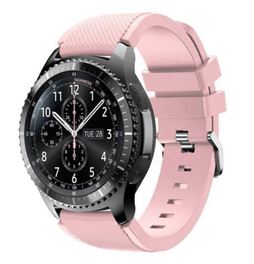 Bracelet For Samsung Galaxy Watch 3 45mm Textured in pink