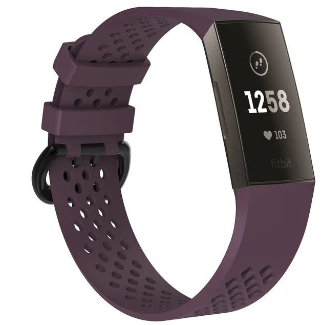 Wristband For Fitbit Charge 4 22mm in purple