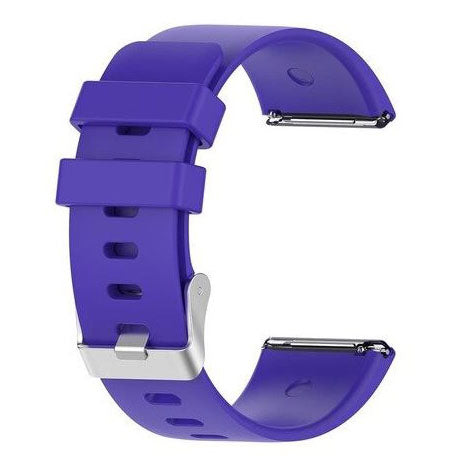 Fitbit Versa Strap Silicone Large Small Buckle in purple