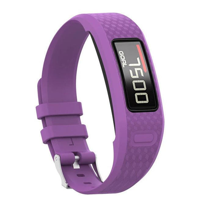 Vivofit 2 Strap Silicone Buckle Large Small in purple