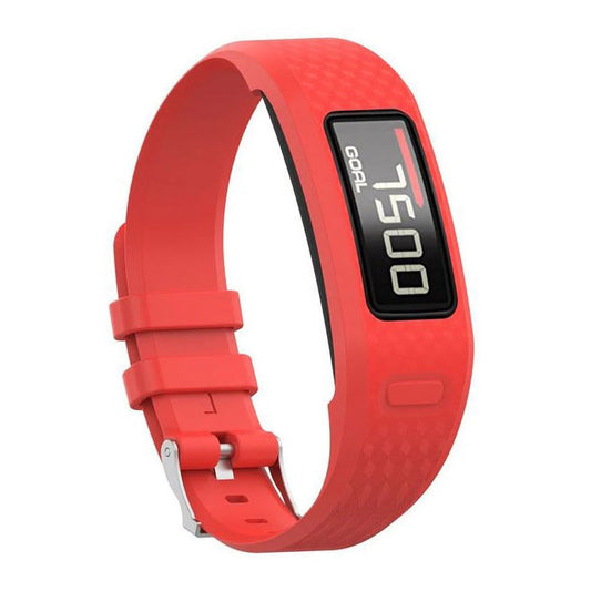 Bracelet For Garmin Vivofit 2 Textured in red