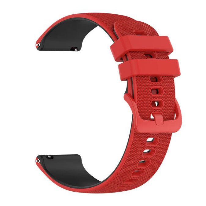 Band For Garmin Forerunner 645 Breathable in red black