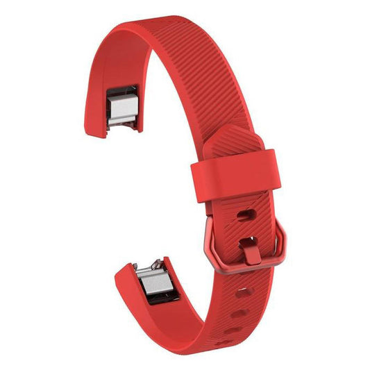 Silicone Strap Plain Alta HR in red