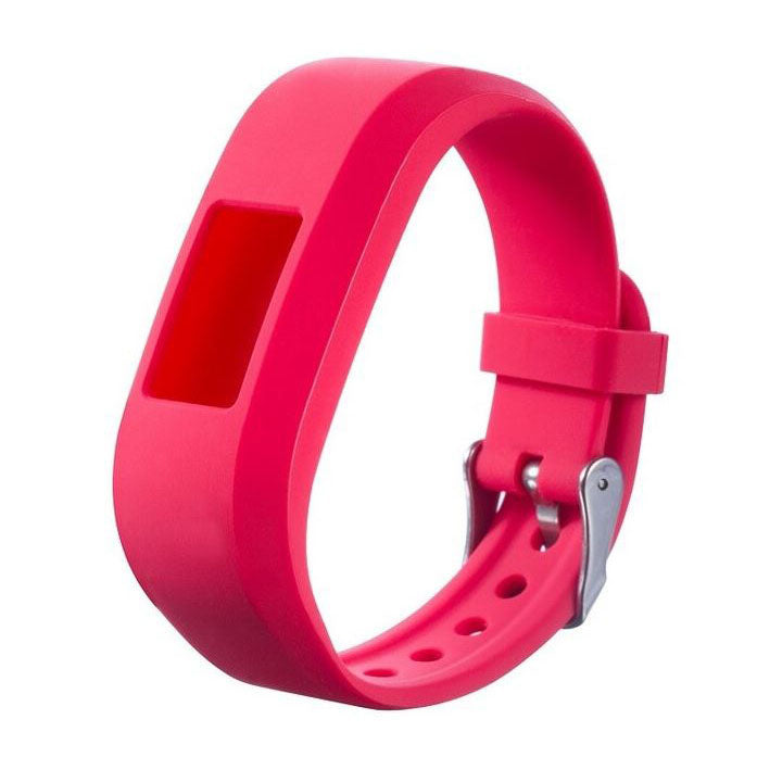 One Size Strap Vivofit Jr 3 Silicone Buckle in red