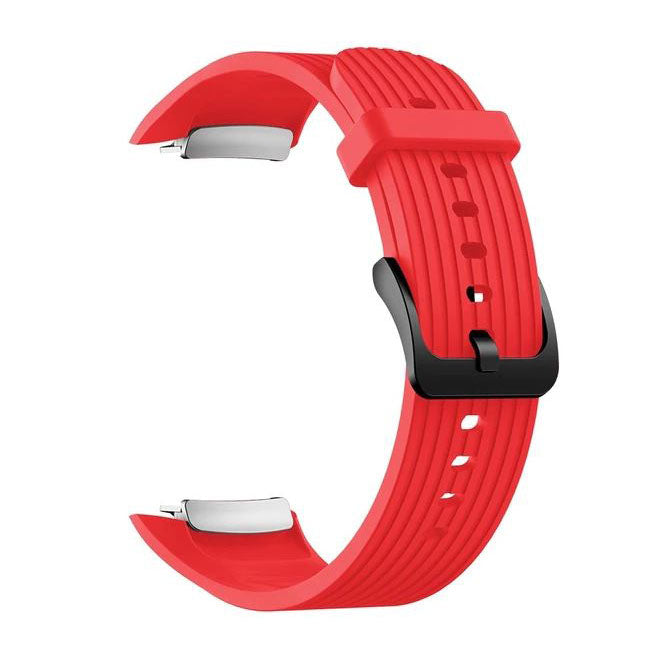 Strap For Samsung Gear Fit 2 Pro Textured in red