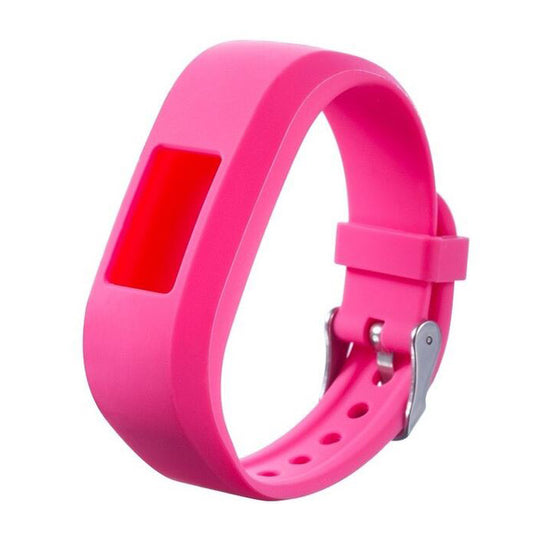 Silicone Strap Plain Vivofit Jr 2 in rose