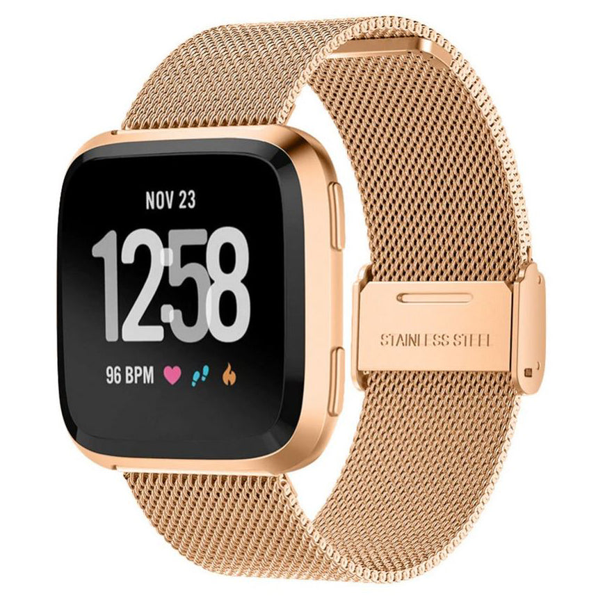 Fitbit Versa Strap Replacement in rose gold