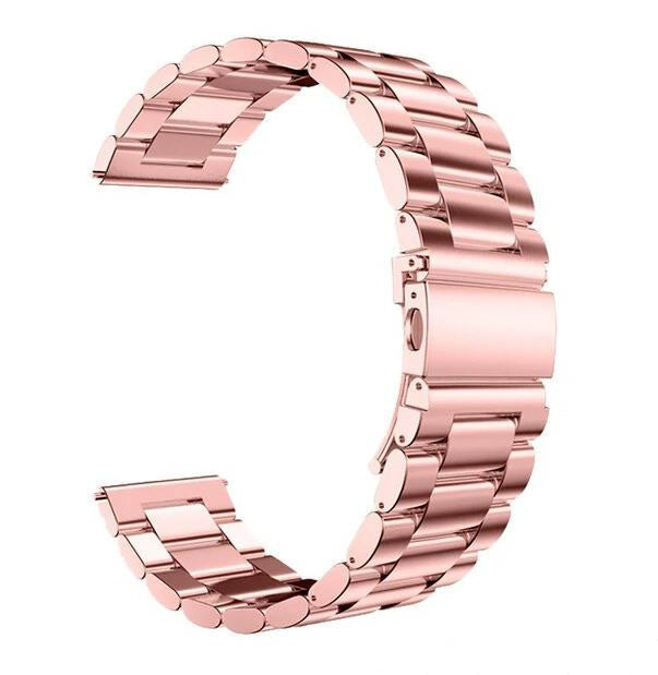 Samsung Galaxy Watch 46mm Strap Ireland Clip Stainless Steel in rose pink