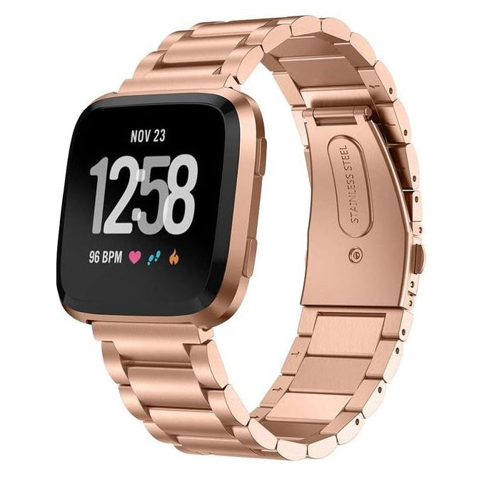 Fitbit Versa Lite Strap Metal in rose gold