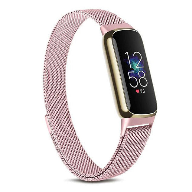 Fitbit Luxe Strap Stainless Steel One Size Magnetic