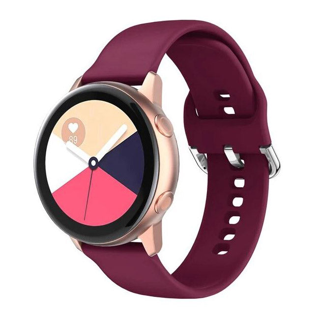 Silicone Strap Plain Galaxy Watch 5