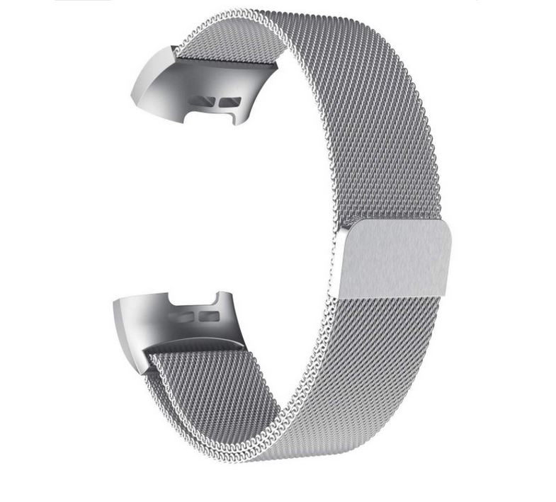Fitbit Charge 3 Strap Stainless Steel Large Small