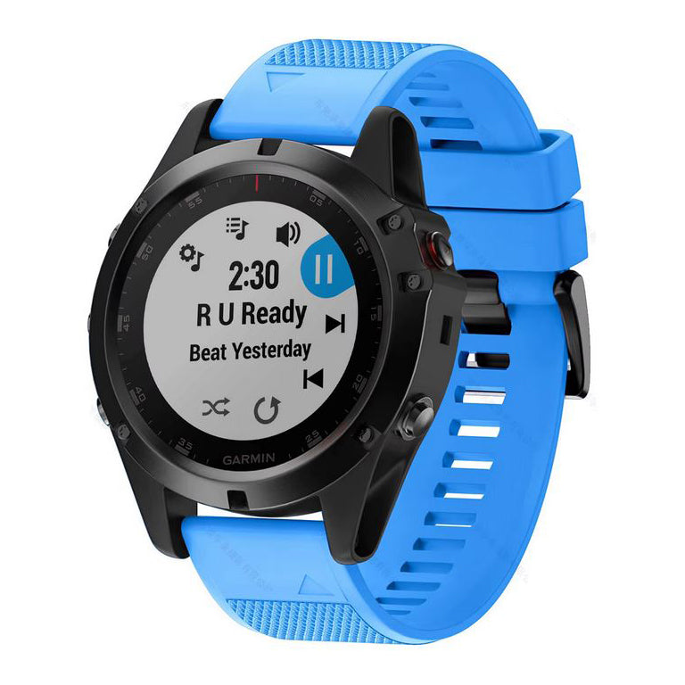 Garmin Fenix 6 Band Replacement in sky blue
