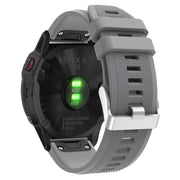Fenix 5S Plus Silicone Strap in grey