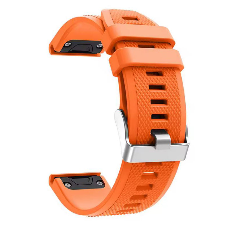 Garmin Fenix 6S Silicone Band in orange