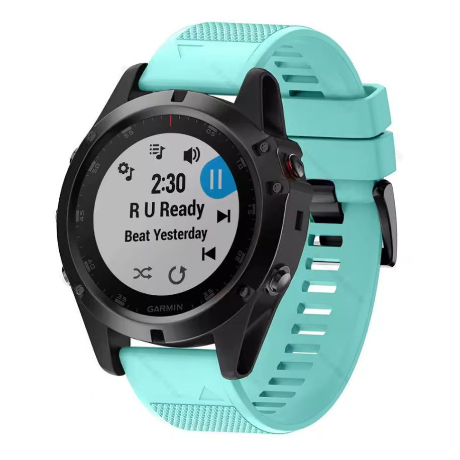 Silicone Band For Garmin Approach S70 in teal