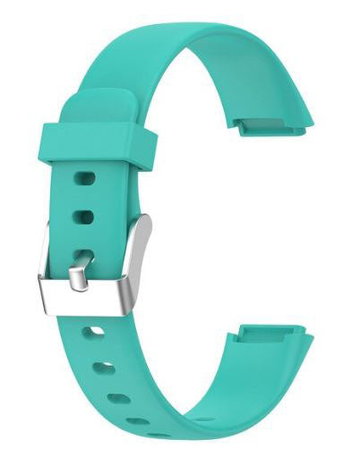 Plain Fitbit Luxe Strap in Silicone in teal