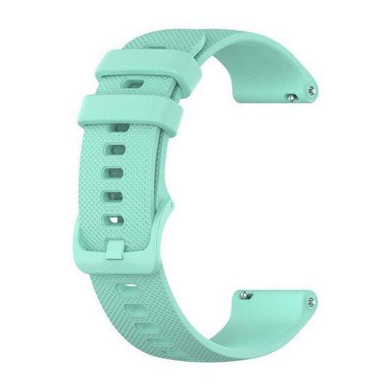 One Size Strap Silicone Vivoactive 4S Buckle in teal