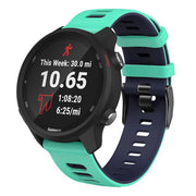 Garmin Forerunner 165 Watch Strap in teal blue