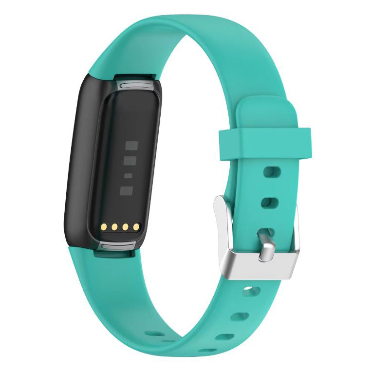 teal Fitbit Luxe Straps Silicone 