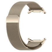 vintage gold galaxy watch ultra strap breathable mesh steel
