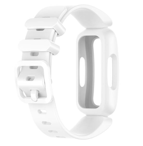 One Size Strap Silicone Ace 3 Buckle in white