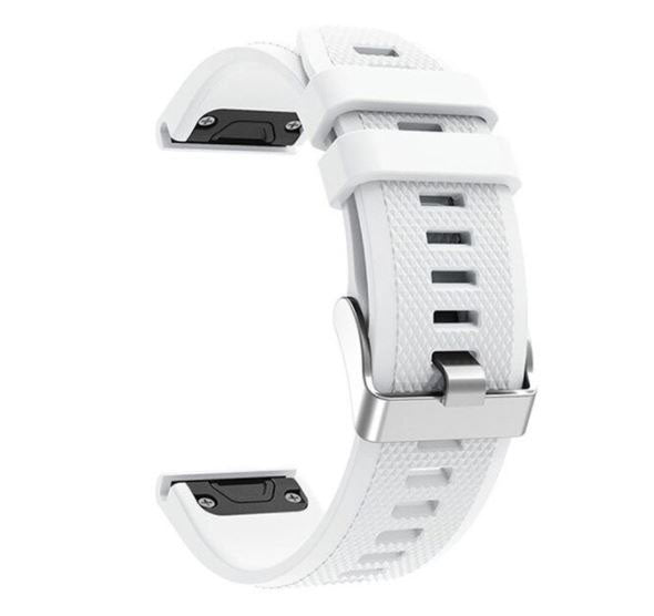 Bracelet For Garmin Fenix 7 Textured in white