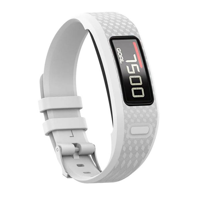 Buckle Strap Silicone Large Small Vivofit 2 in white