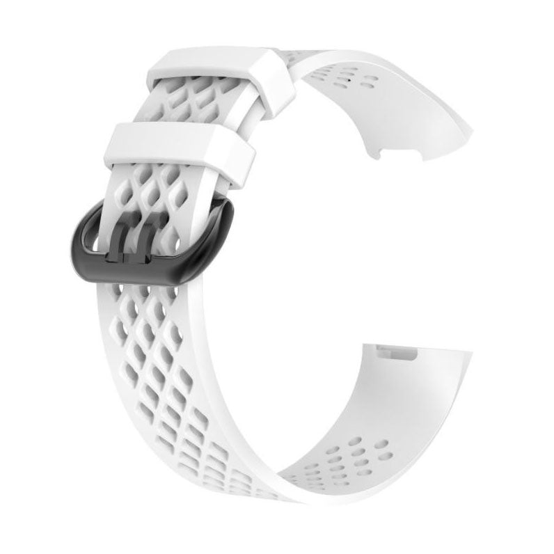 Strap For Fitbit Charge 3 Breathable in white