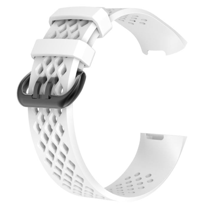 Band For Fitbit Charge 4 Breathable in white