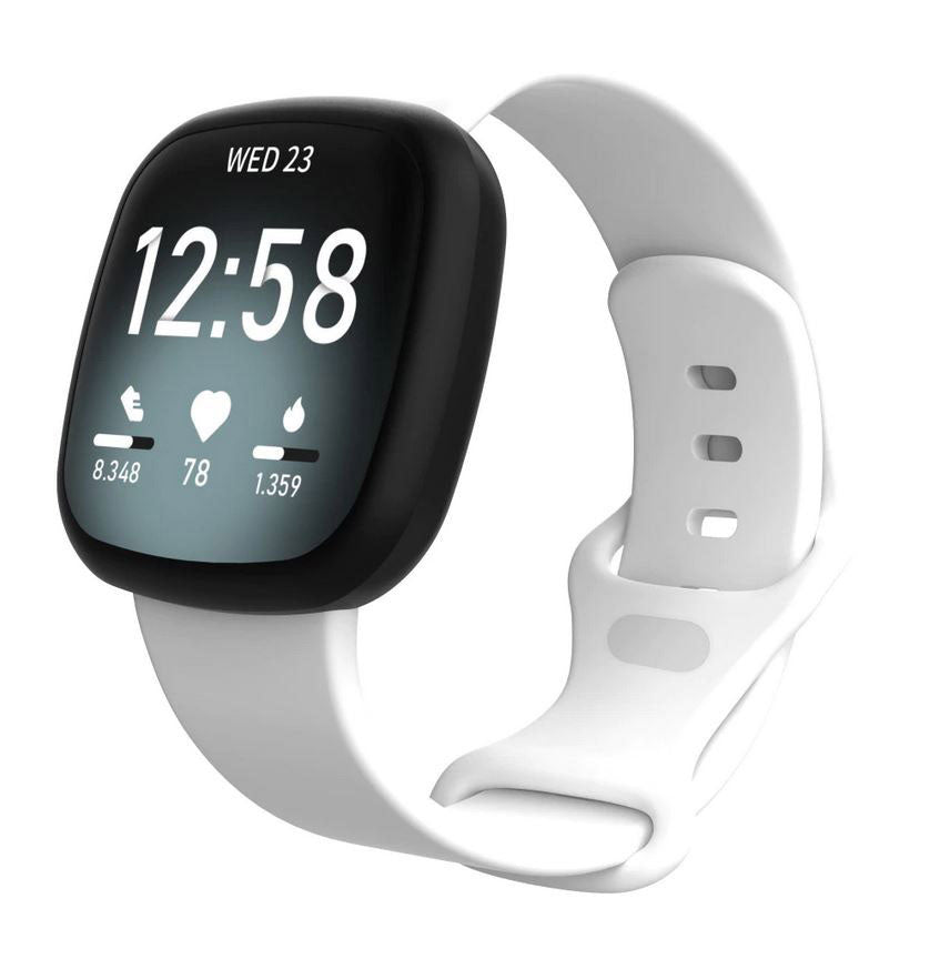 Wristband For Fitbit Versa 4 22mm in white