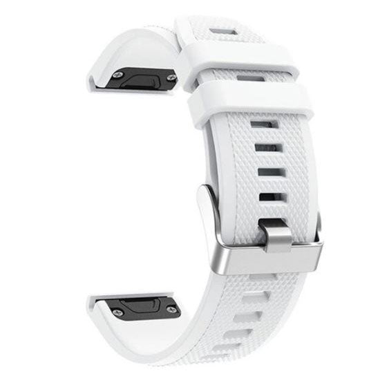 white replacement garmin approach s60 strap silicone
