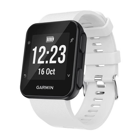 Garmin Forerunner 35 Strap Plain Style in white