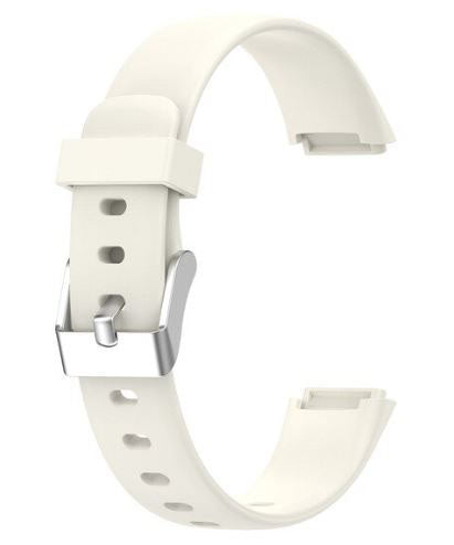 Plain Fitbit Luxe Band in Silicone in white